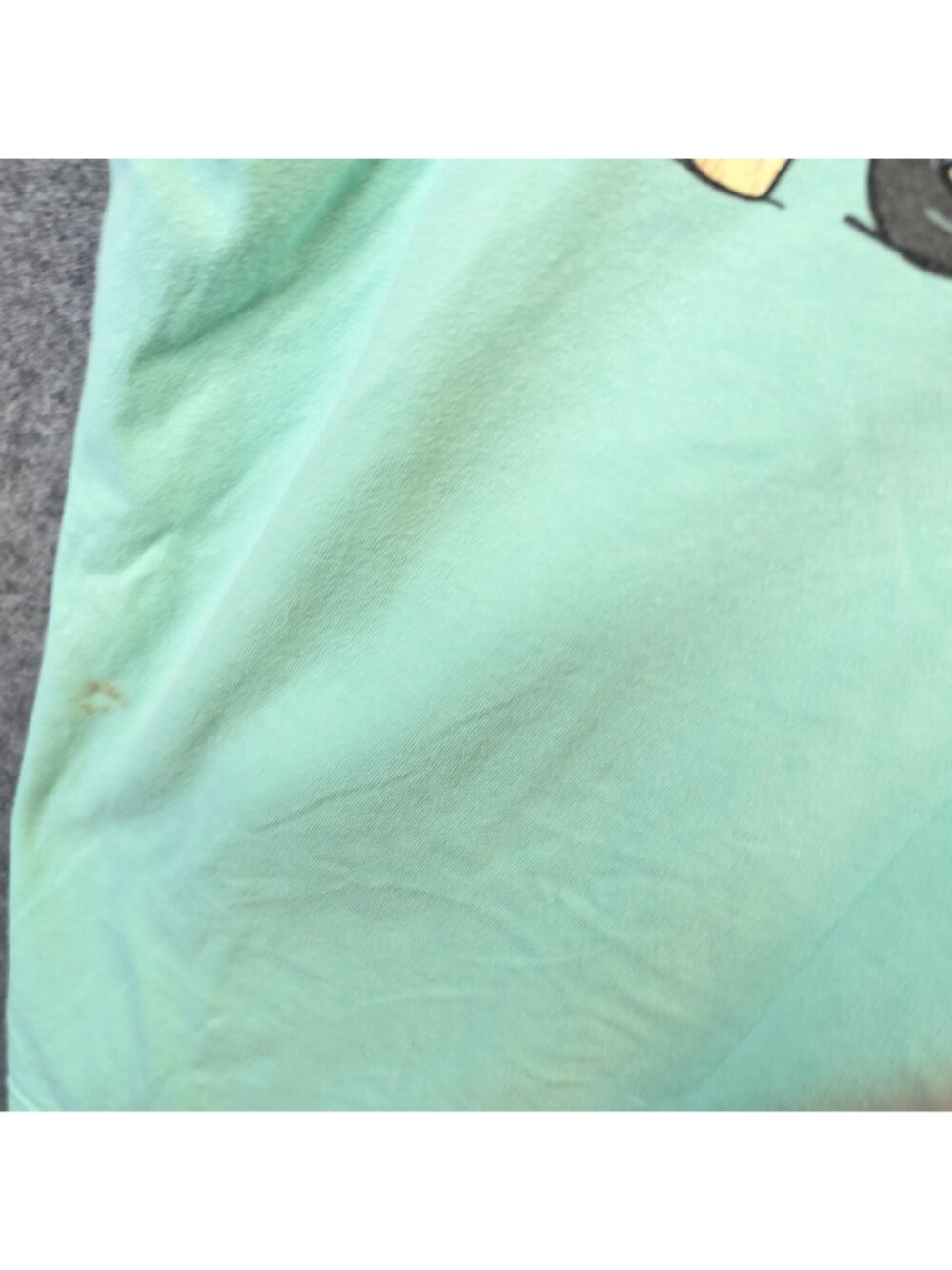 Buc-ees Happy Camper Womens Size XL T-Shirt Mint Green Beaver Graphic - Picture 5 of 9